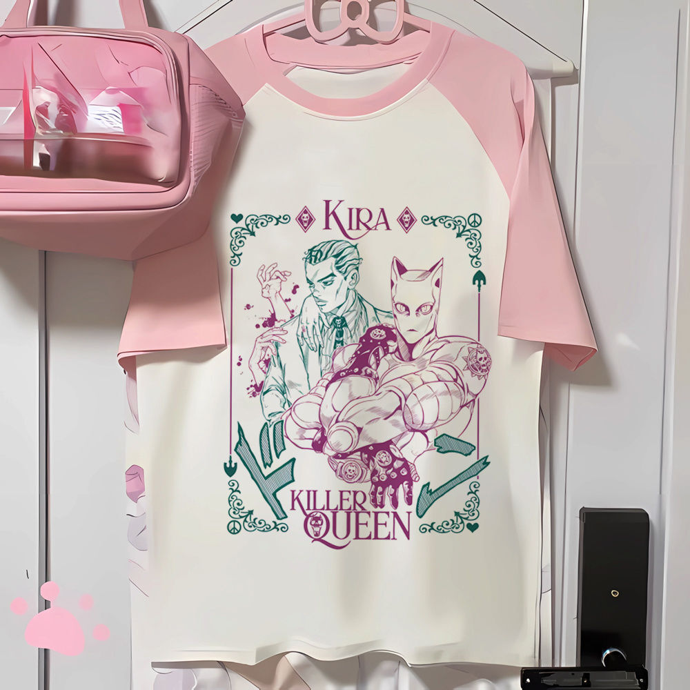 Women'S Fashion From The 80S - Jojo Bizarre Adventure shirt female anime