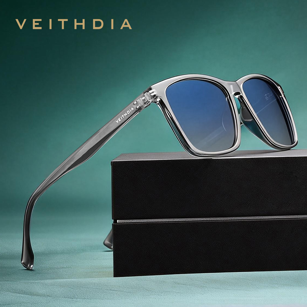 Women Fashion Glasses - VEITHDIA Polarized Fashion Sunglasses TR90 Frame