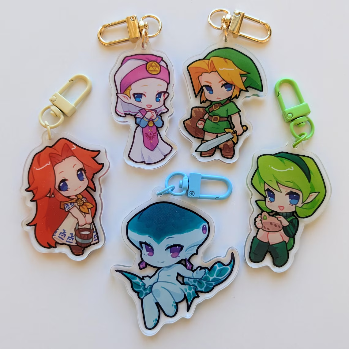 Women Fashion Video - Ocarina of Time Keychains Adult Cartoon
