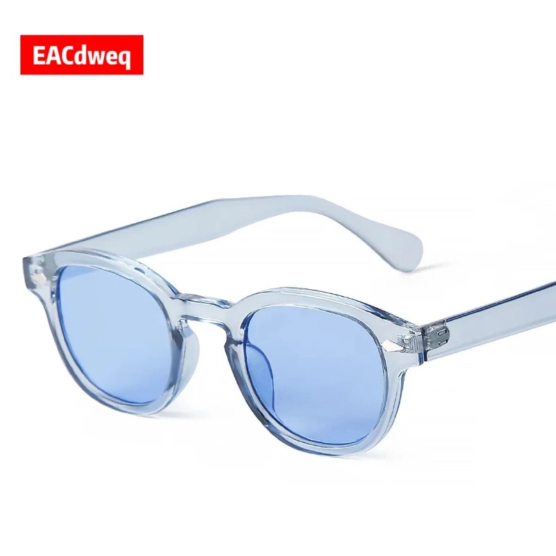 Fashion Transparent Blue Round - Women Fashion Glasses avis et prix