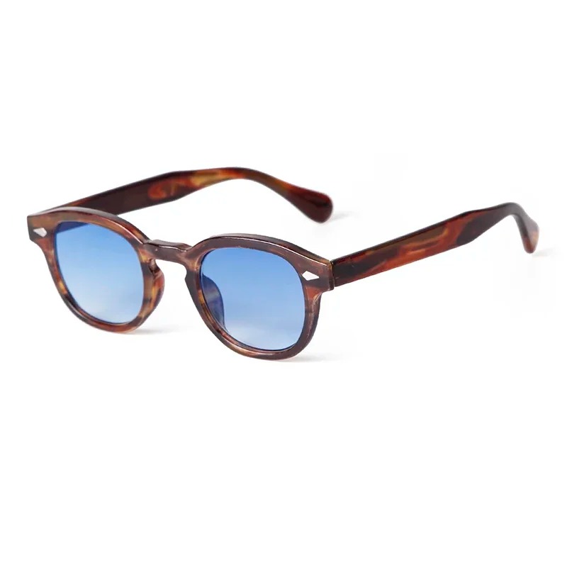 Fashion Transparent Blue Round - Women Fashion Glasses avis et prix