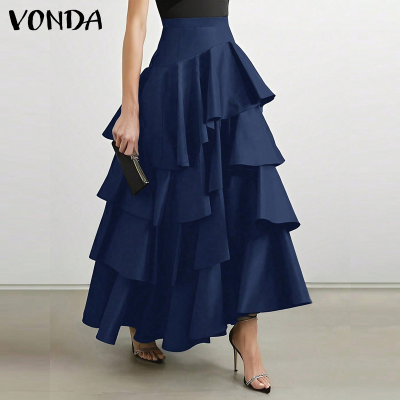 VONDA Plus Size 5XL Women Long - Women'S Fashion Layering avis et prix