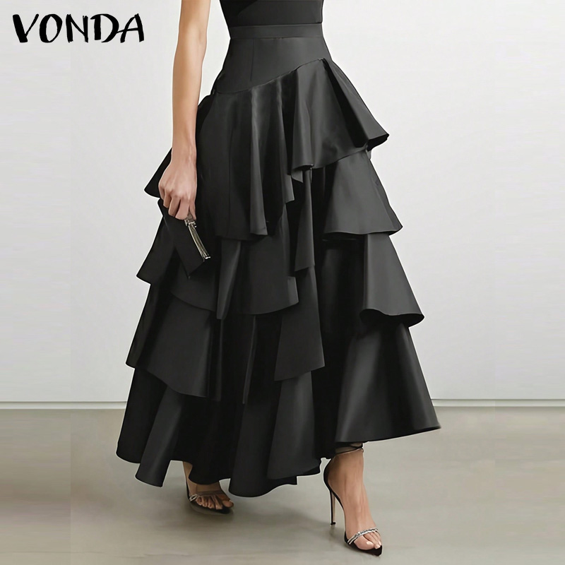 VONDA Plus Size 5XL Women Long - Women'S Fashion Layering avis et prix