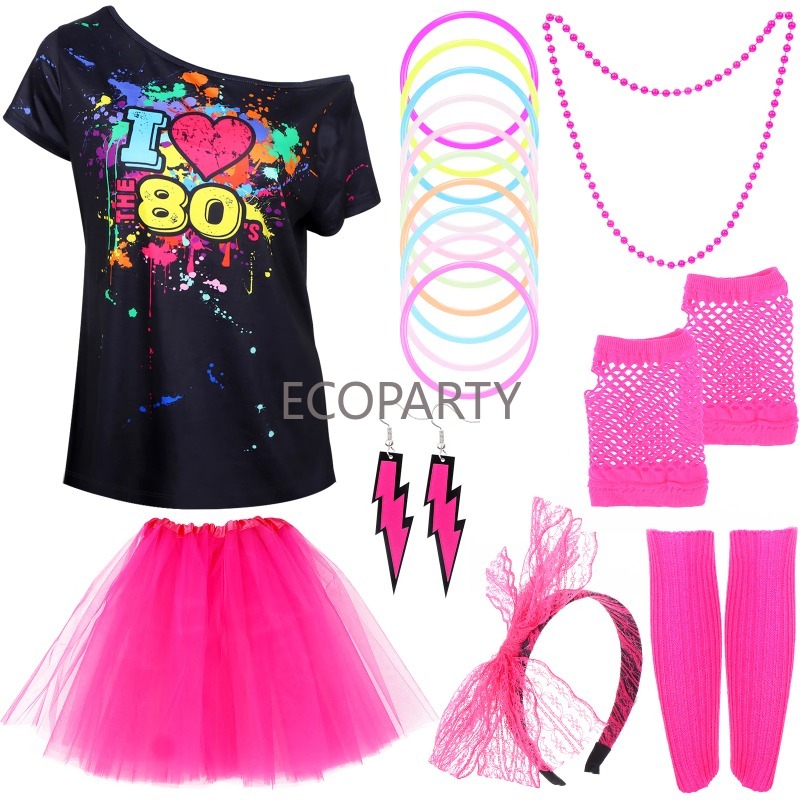 80s Fancy Dress Accessories Wo - Women'S Fashion From The 80S avis et prix