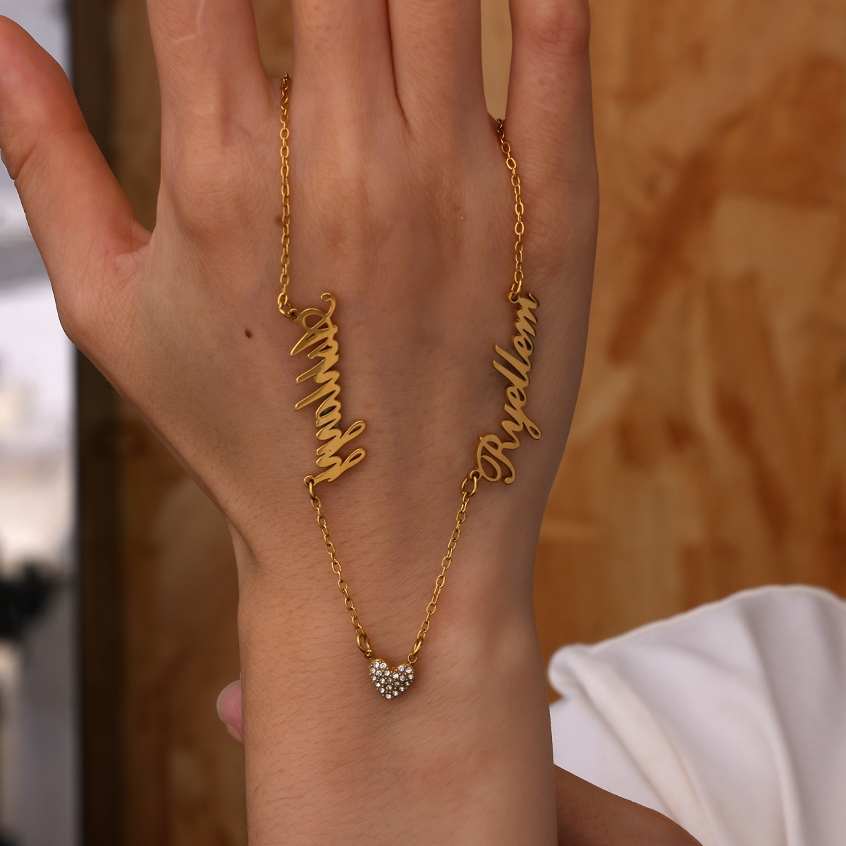 Custom Two Name Necklace For W - Women Fashion Names avis et prix
