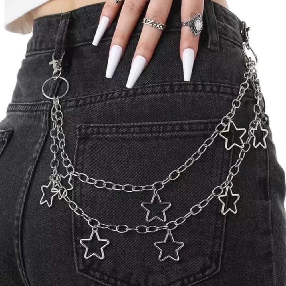 Punk Star Double Layer Waist C - Women'S Fashion Layering avis et prix