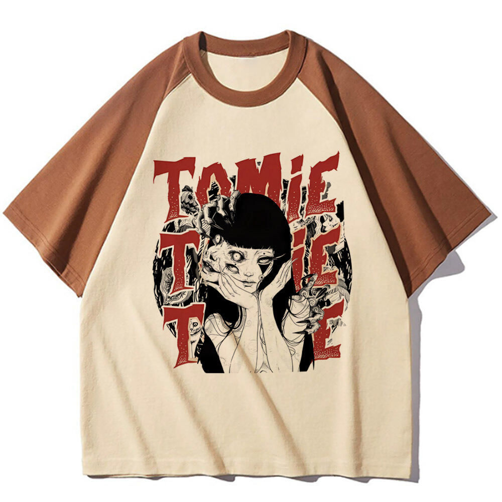 Junji Ito top tees girl Digita - Women'S Fashion From The 80S avis et prix