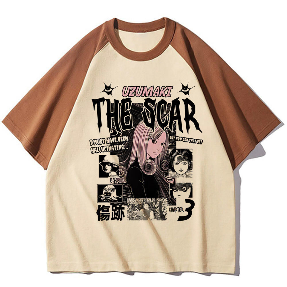 Junji Ito top tees girl Digita - Women'S Fashion From The 80S avis et prix