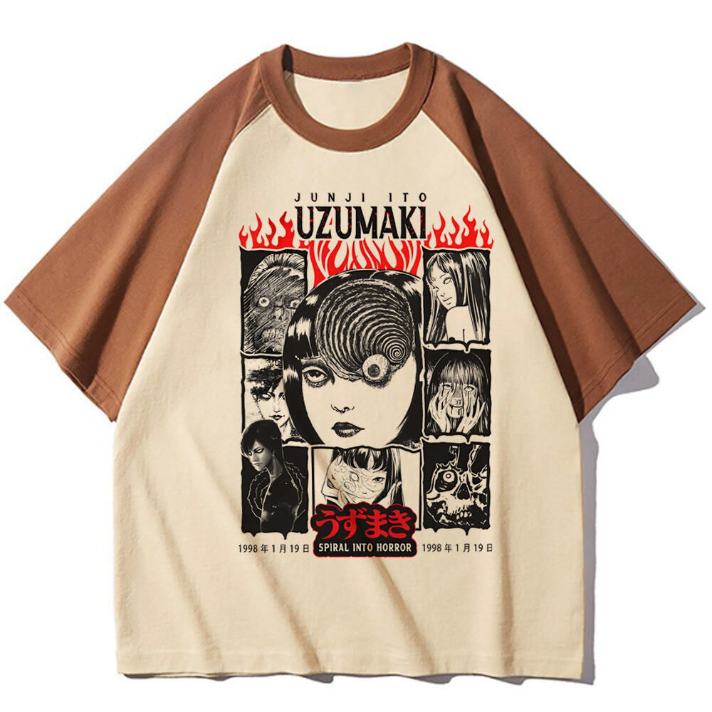 Junji Ito top tees girl Digita - Women'S Fashion From The 80S avis et prix
