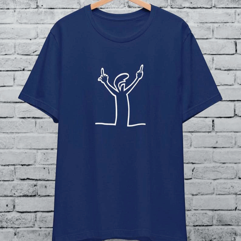 Angry La Linea Unisex T-Shirt  - Women'S Fashion From The 80S avis et prix