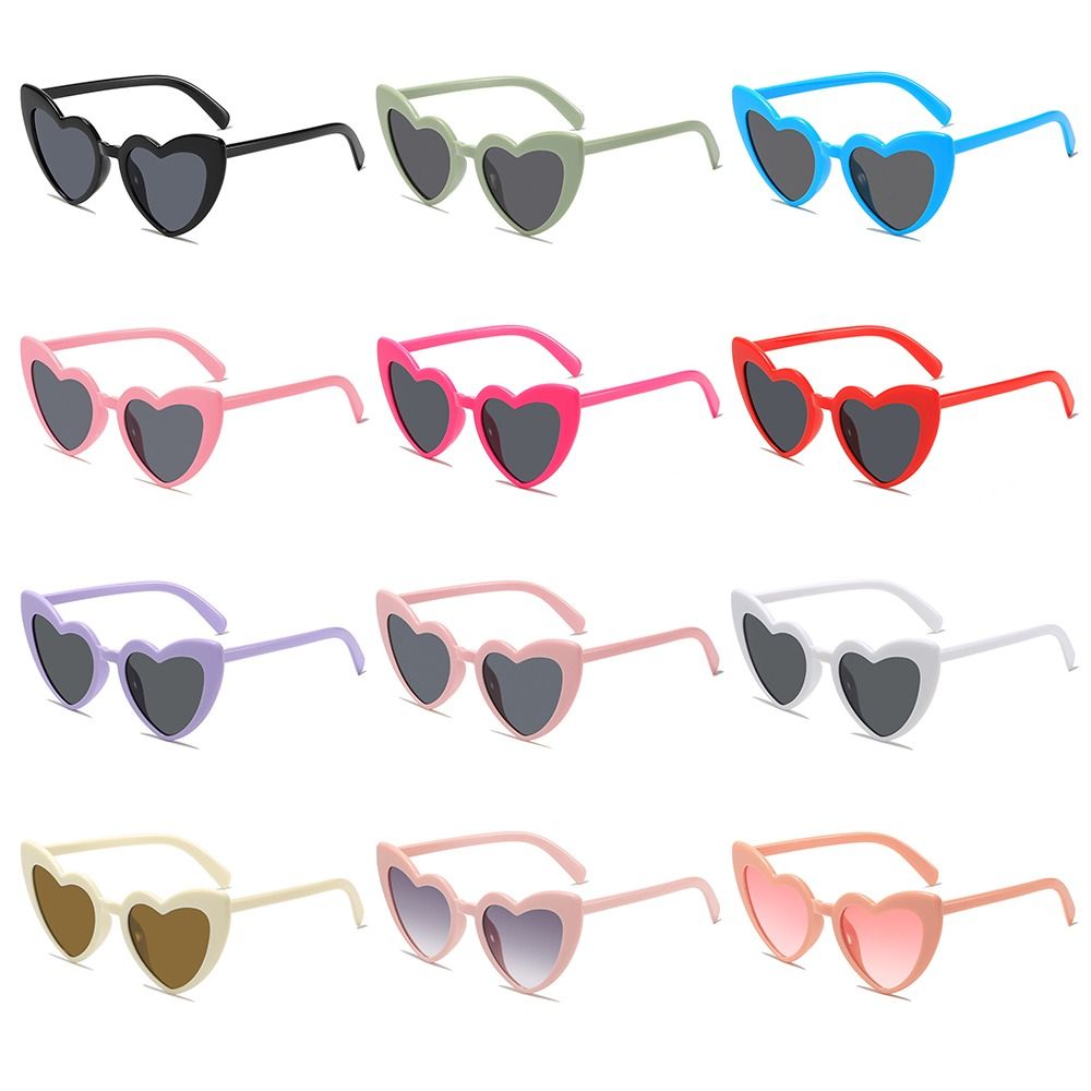 UV Protection Heart-Shaped Sun - Women Fashion Glasses avis et prix