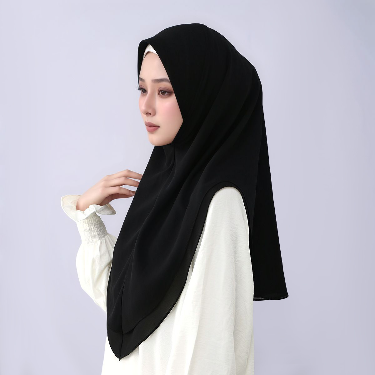 New Double layered Chiffon Rea - Women'S Fashion Layering avis et prix