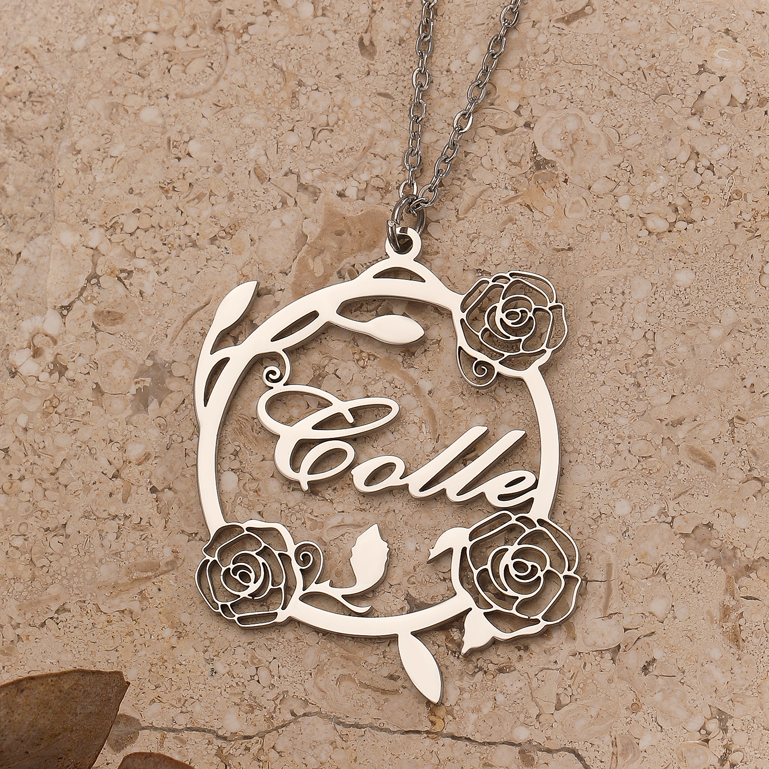 1pc Custom Rose Flower Name Ne - Women Fashion Names avis et prix