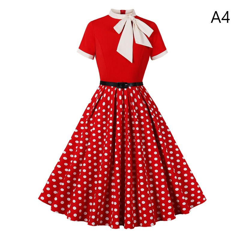 50 60s Vintage Dress Women Pol - Women'S Fashion From The 60S avis et prix