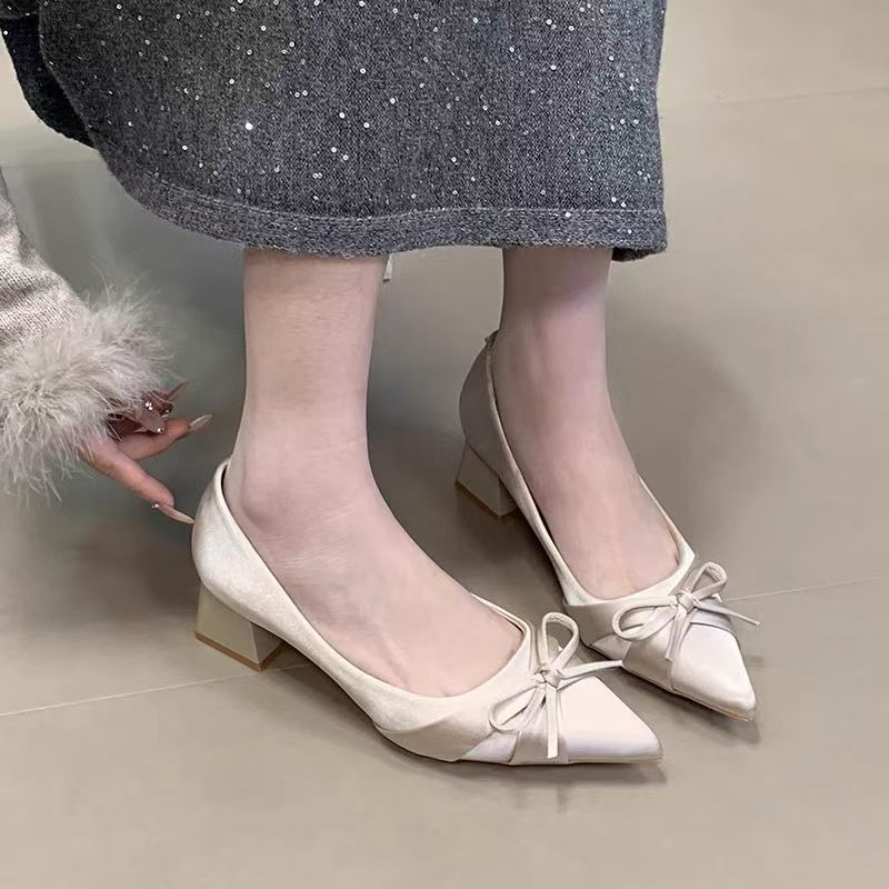 Retro Mid-length Single Shoes  - Women'S Fashion Belts avis et prix
