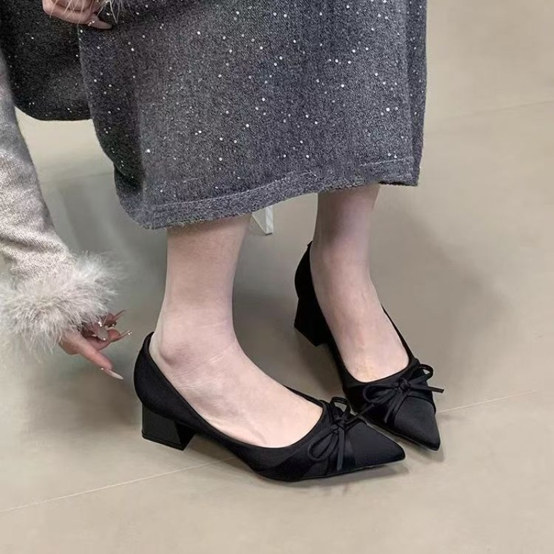 Retro Mid-length Single Shoes  - Women'S Fashion Belts avis et prix