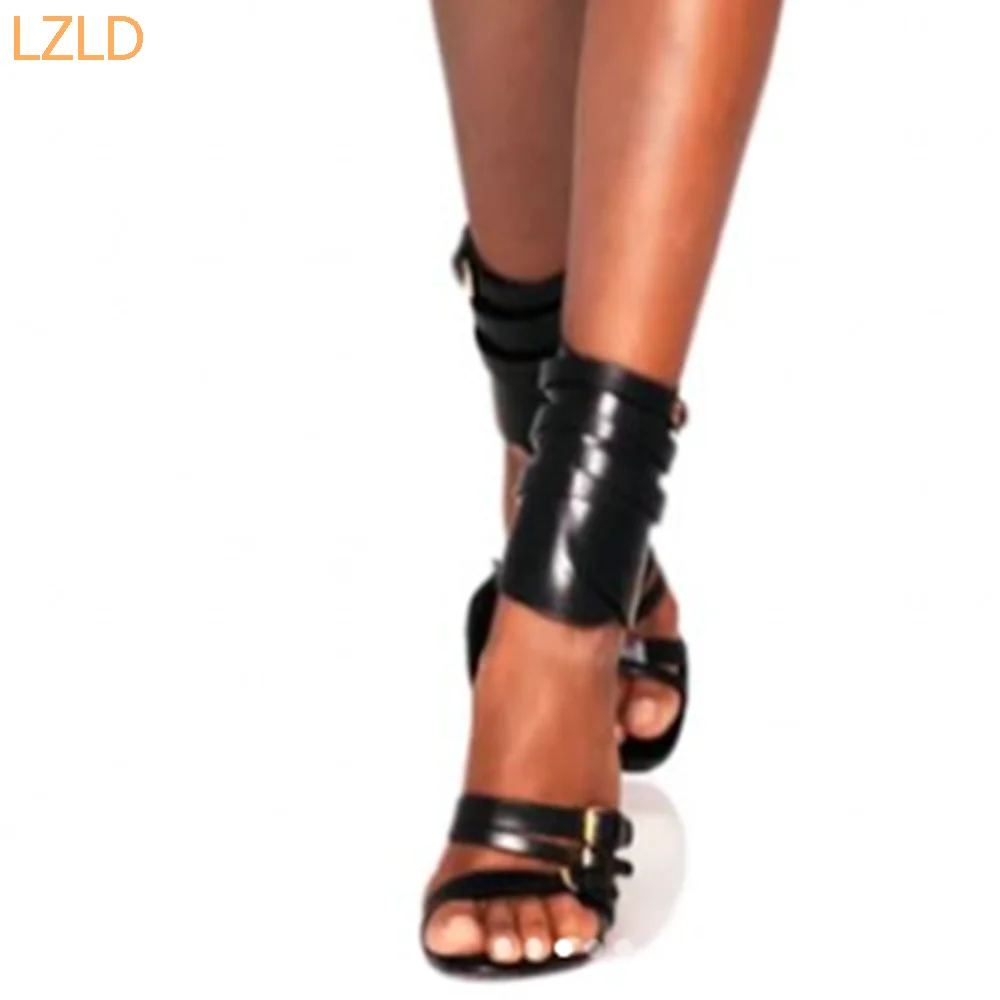 Black Sexy Catwalk Women Sanda - Women'S Fashion Belts avis et prix