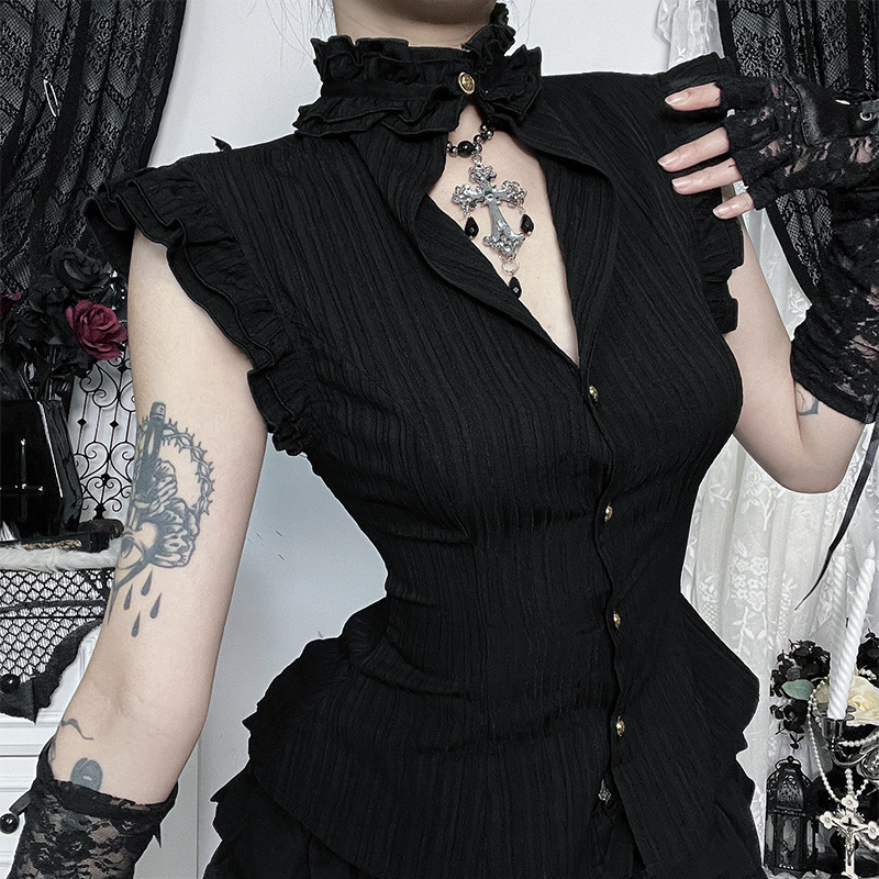 Goth Dark 90s Grunge Single Br - Women'S Fashion From The 90S avis et prix