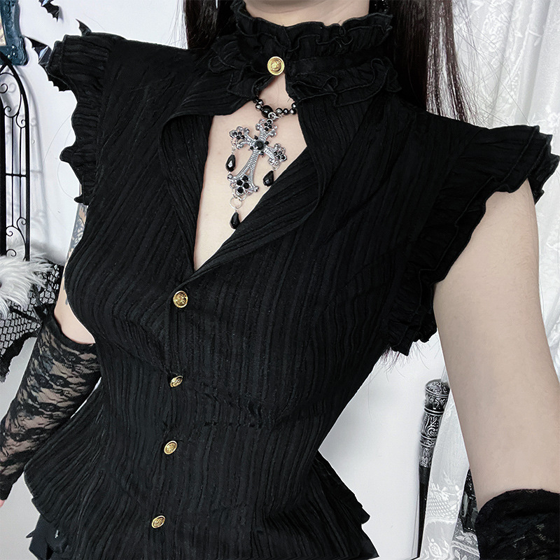 Goth Dark 90s Grunge Single Br - Women'S Fashion From The 90S avis et prix