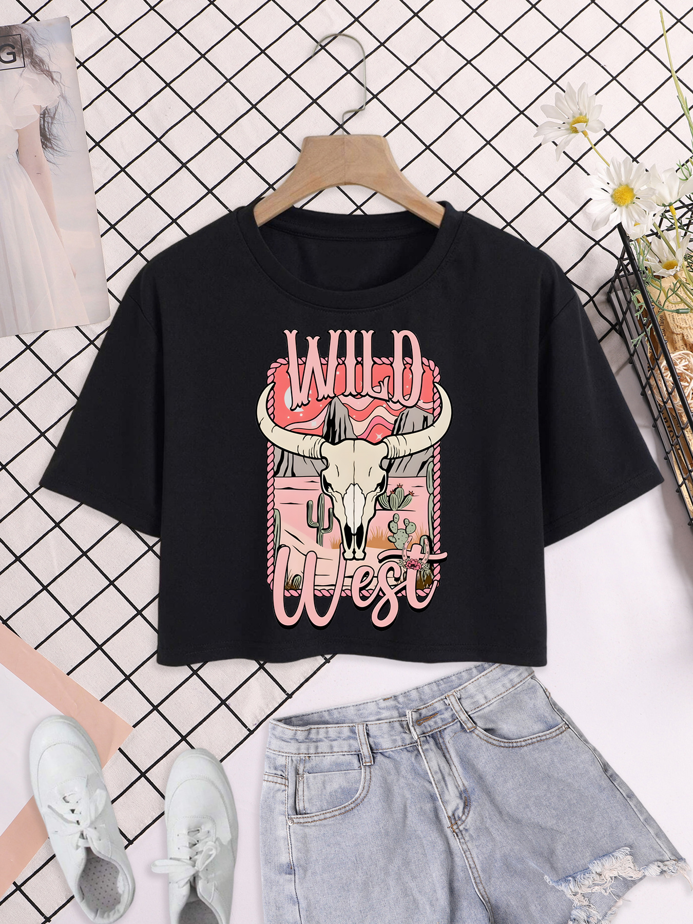 Wild West Cactus Mountain Rang - Women'S Fashion Wild West avis et prix