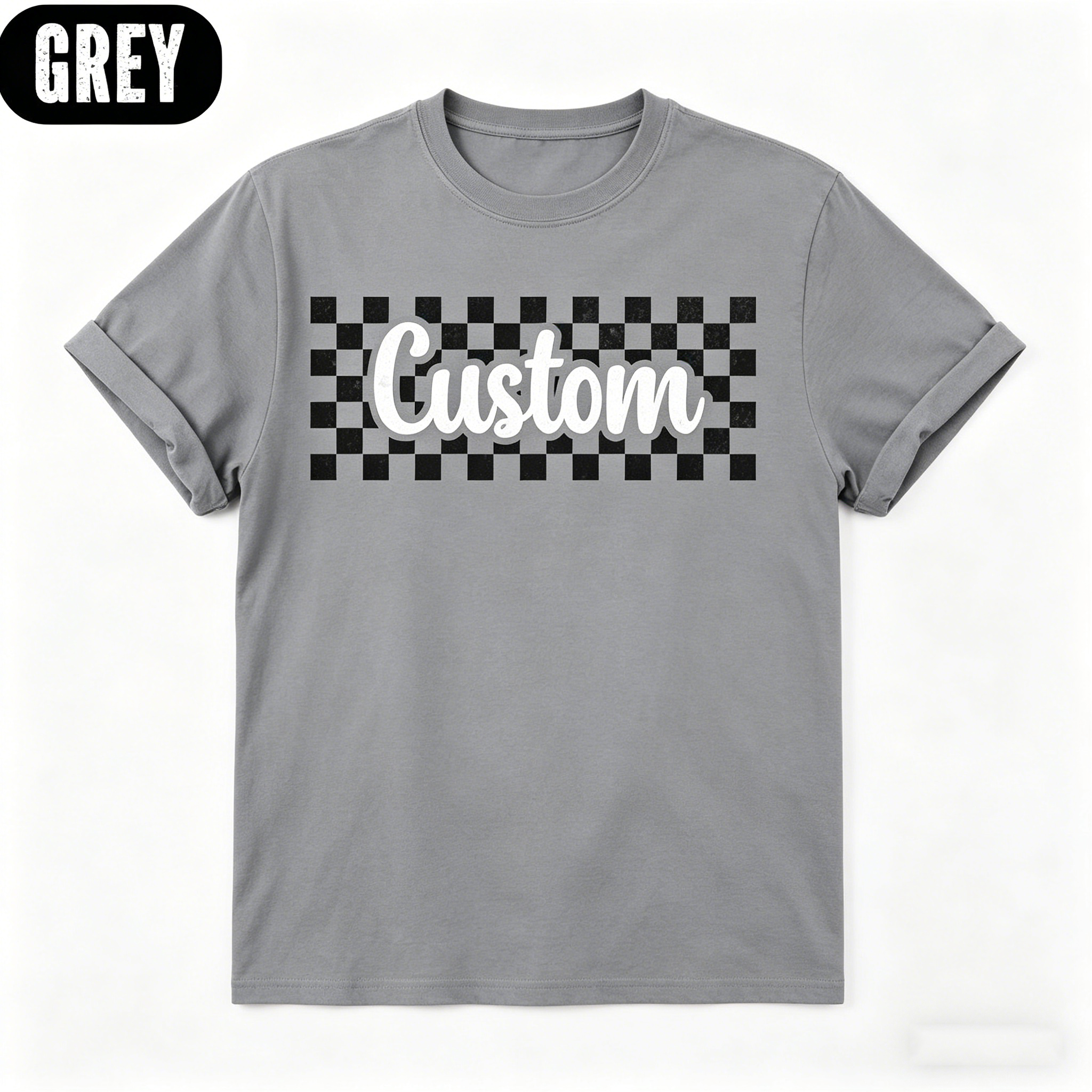 Vintage Distressed T Shirt Cus - Women Fashion Names avis et prix