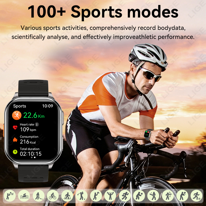 LIGE New Smart Watch Men Women - Women Fashion Video avis et prix
