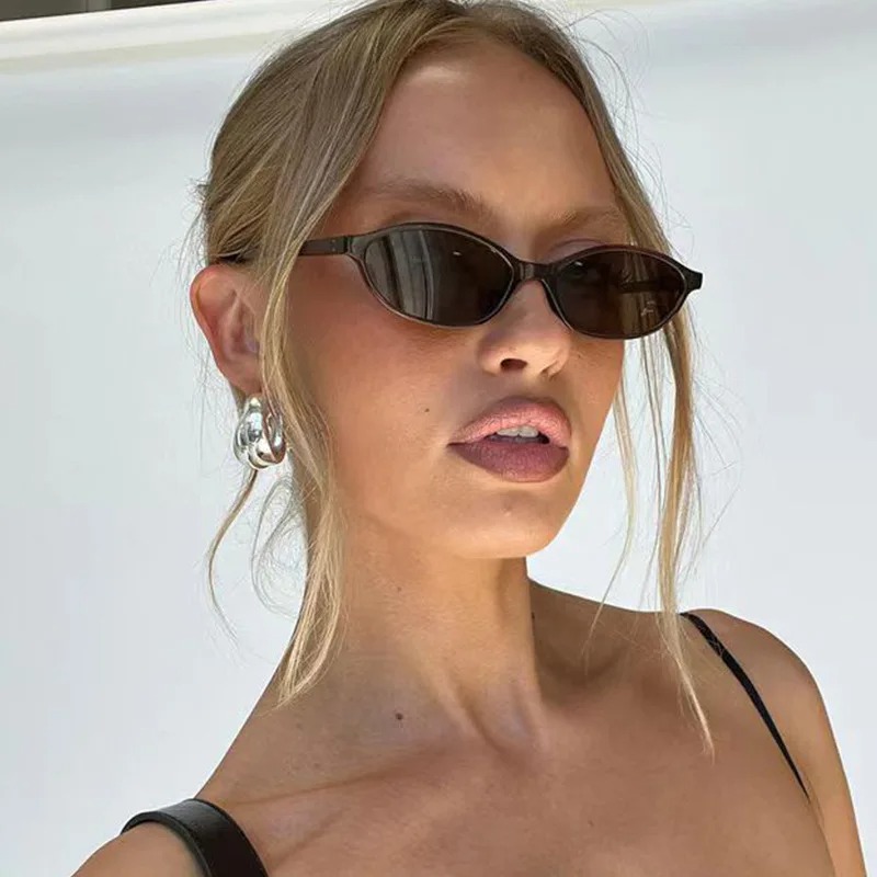 Retro Oval Frame Sunglasses Fa - Women Fashion Glasses avis et prix