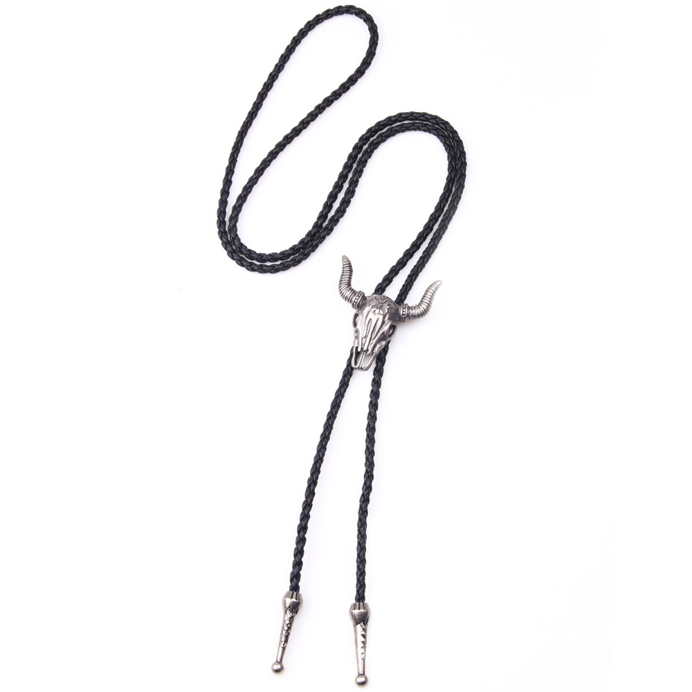 Mens Leather Necklace, Adjusta - Women'S Fashion Wild West avis et prix