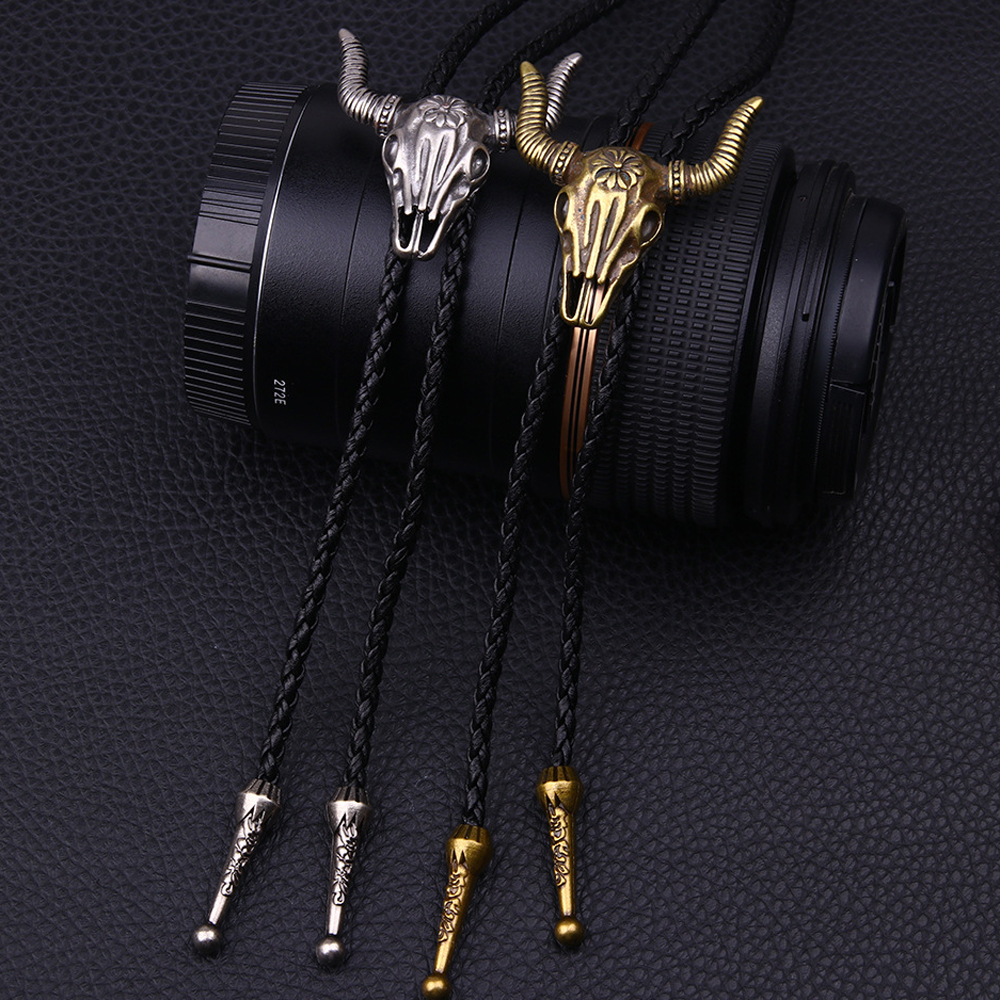 Mens Leather Necklace, Adjusta - Women'S Fashion Wild West avis et prix