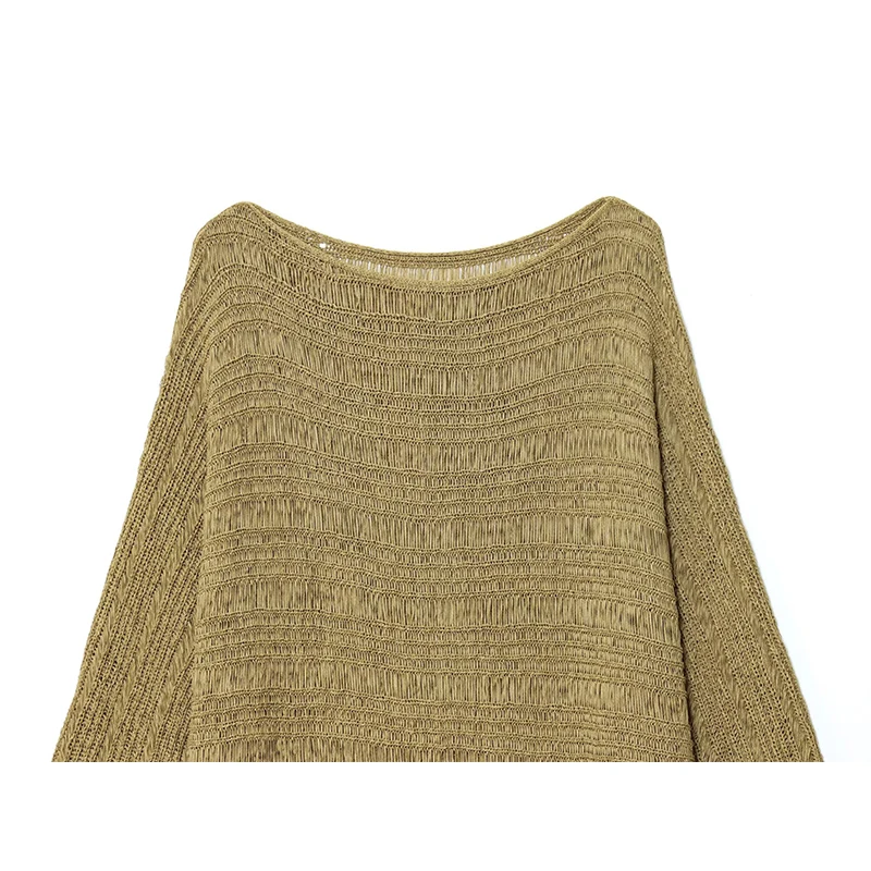 Vintage Boat Neck Knit Sweater - Women'S Fashion Tops avis et prix