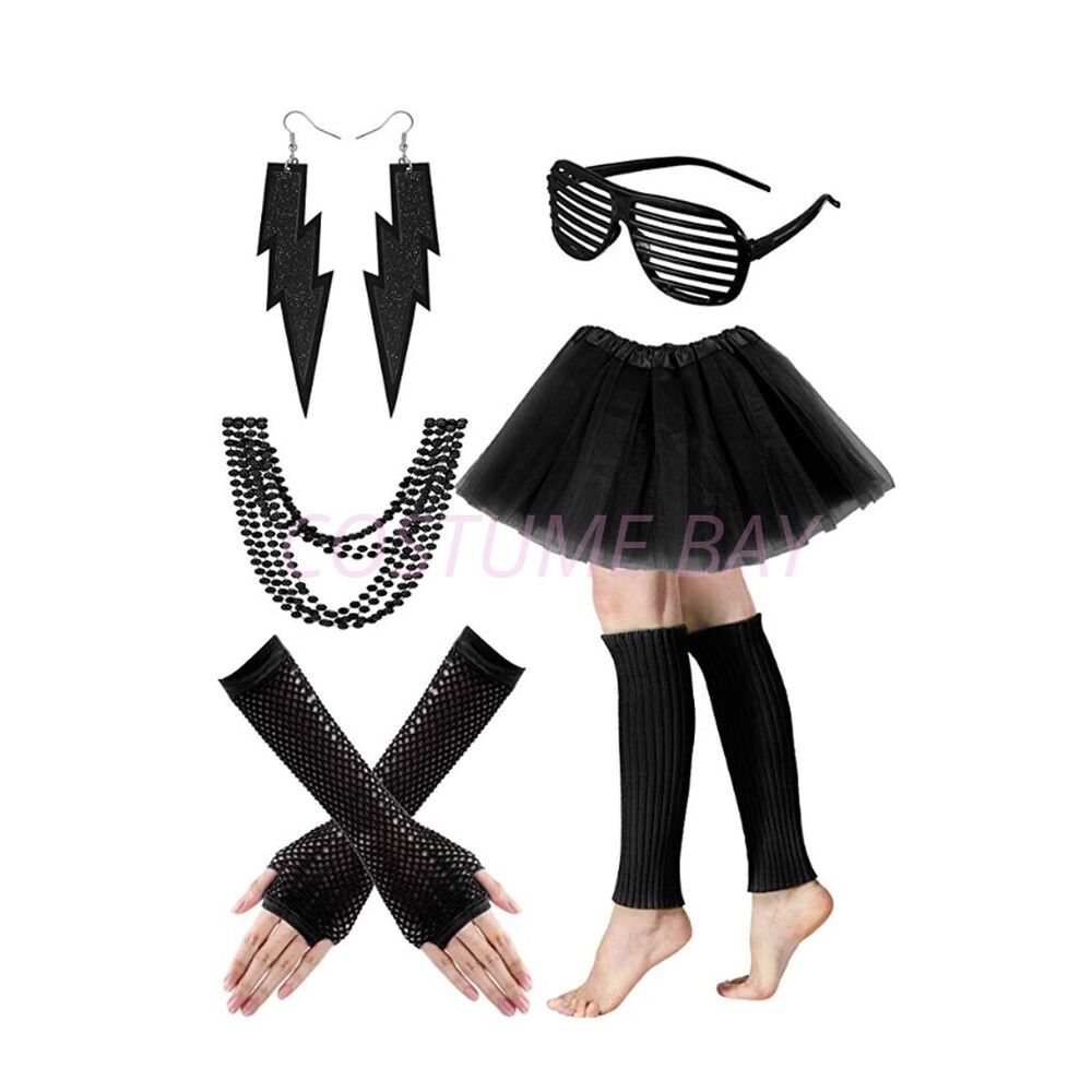 PESENAR Womens Neon 80s Tutu S - Women'S Fashion From The 80S avis et prix