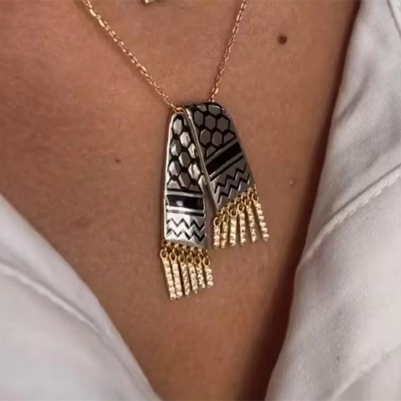 Stainless Steel Scarf Shape Zi - Women Fashion Qatar avis et prix