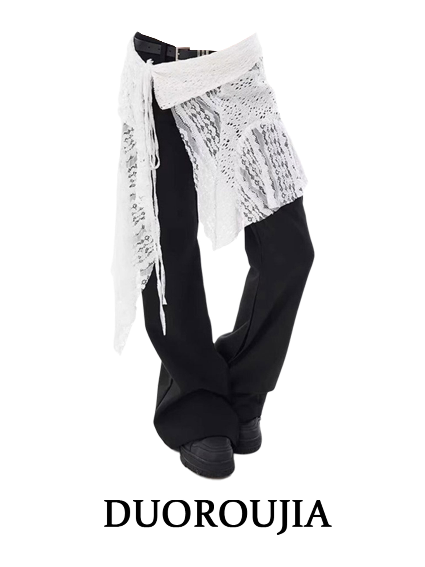 Street Style Layered Hollow ou - Women'S Fashion Layering avis et prix