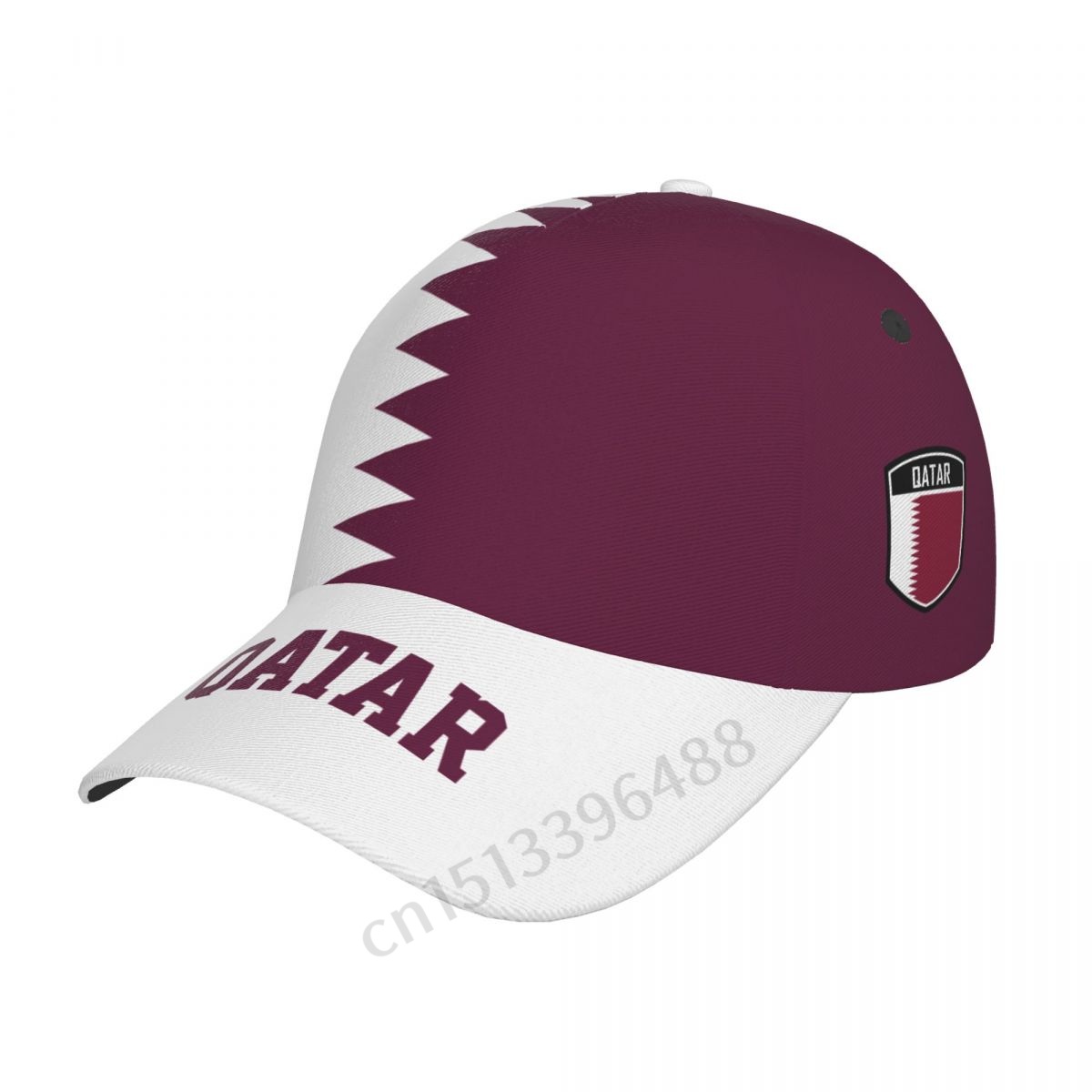 2025 Qatar Flag 3D Soccer Hats - Women Fashion Qatar avis et prix