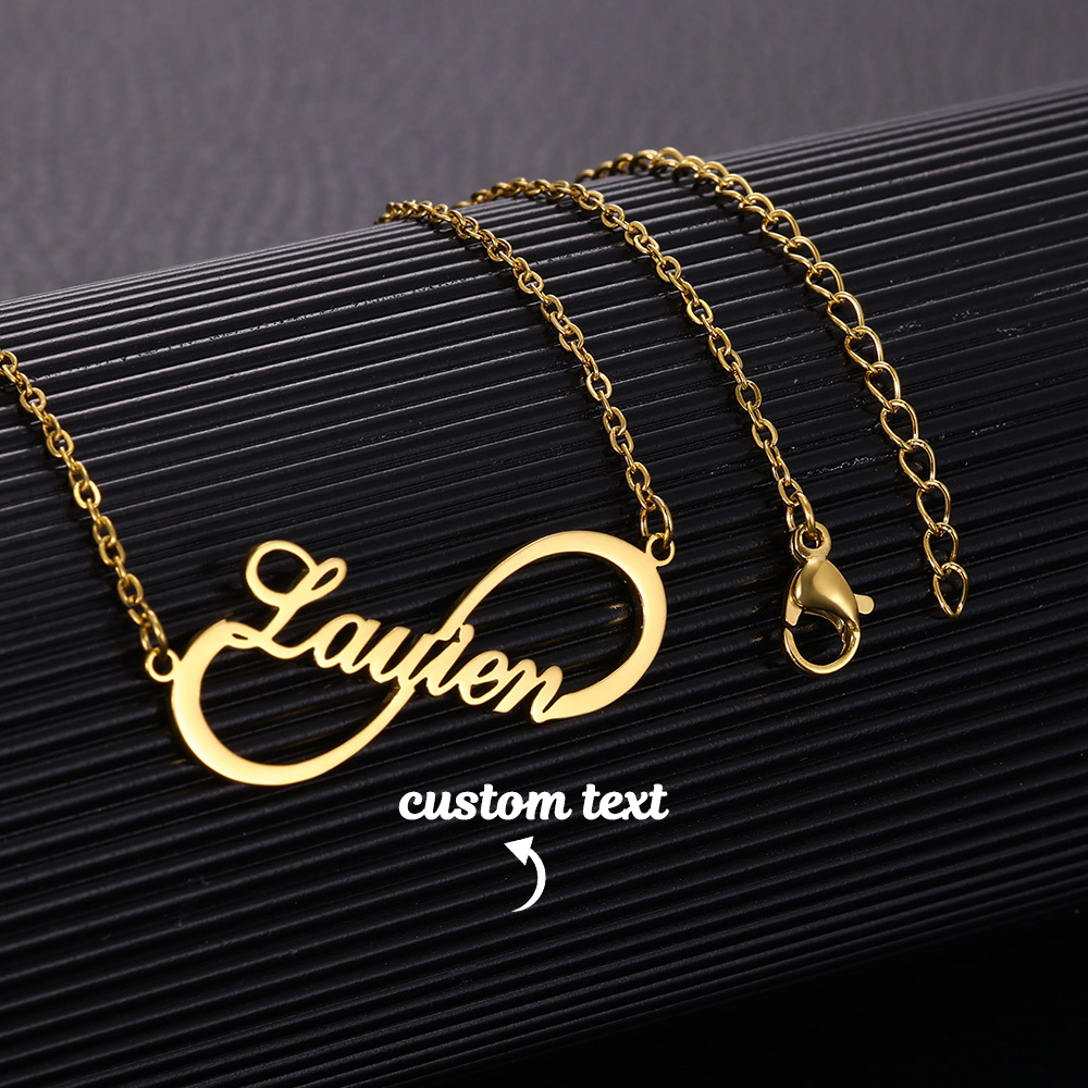 Custom Name Infinity Necklaces - Women Fashion Names avis et prix