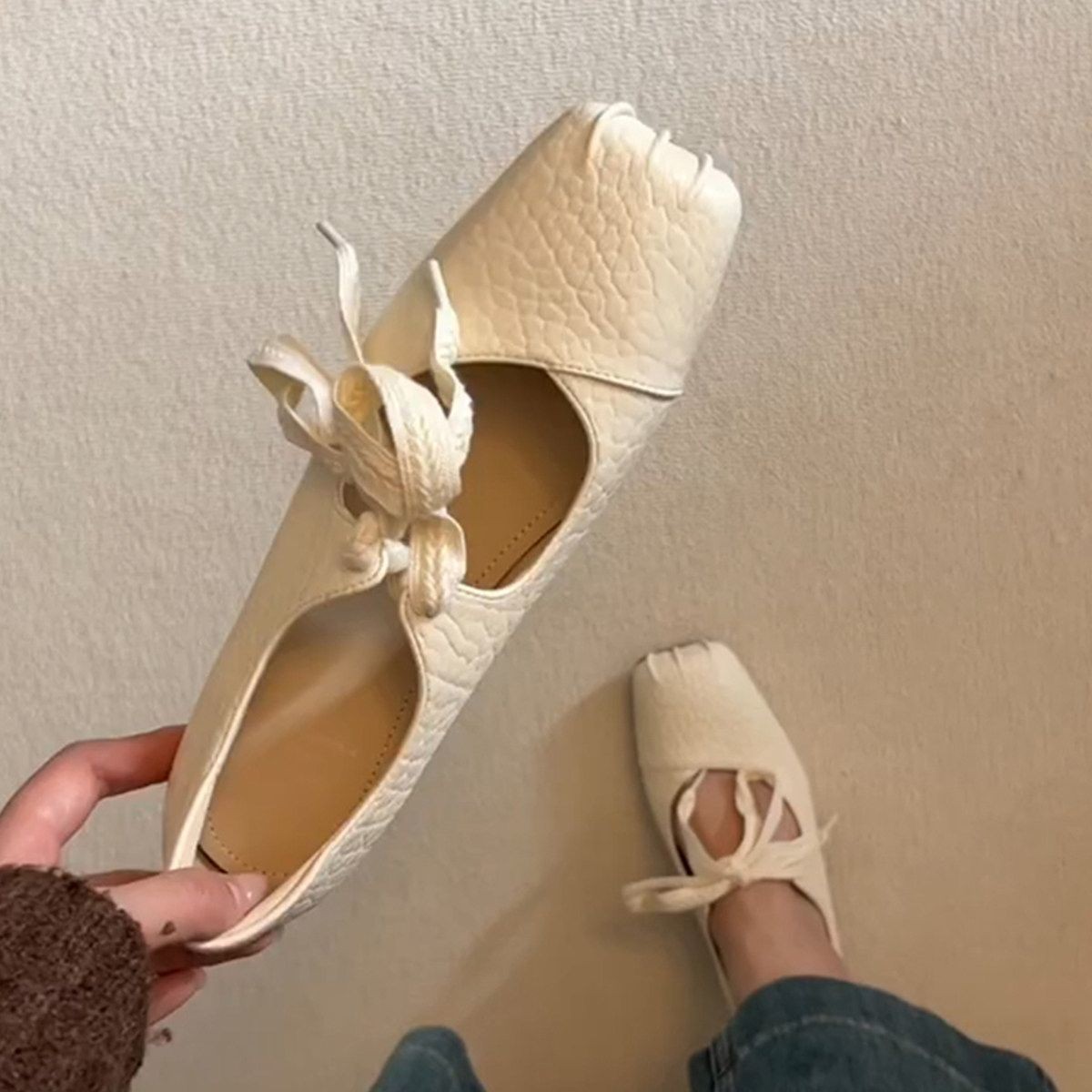 New Women's Lady PU Leather Sq - Women'S Fashion Walking Shoes avis et prix