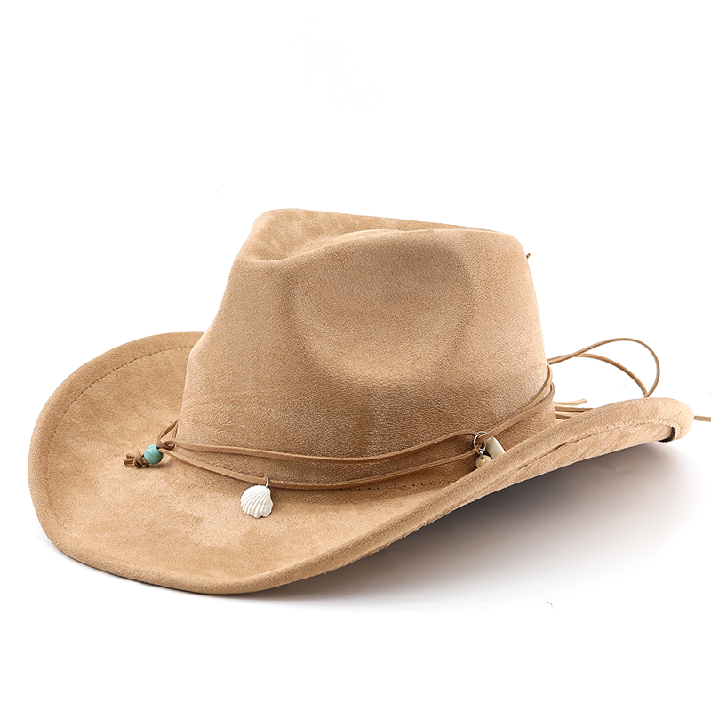 Unisex Cowboy Hat Suede Fashio - Women'S Fashion Wild West avis et prix