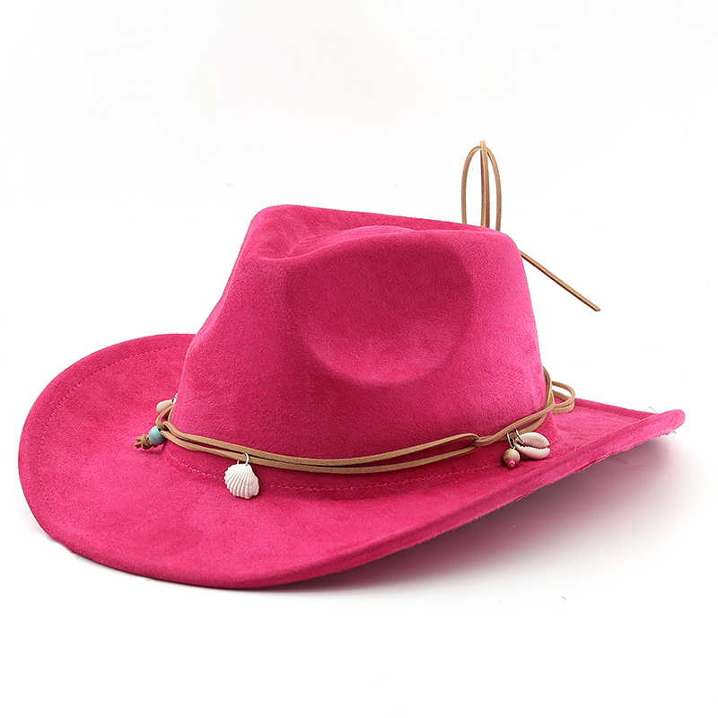 Unisex Cowboy Hat Suede Fashio - Women'S Fashion Wild West avis et prix