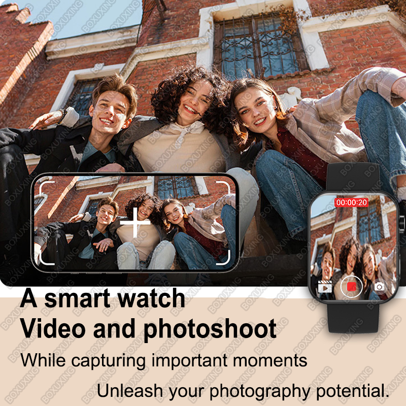 New Camera SmartWatch Men Wome - Women Fashion Video avis et prix