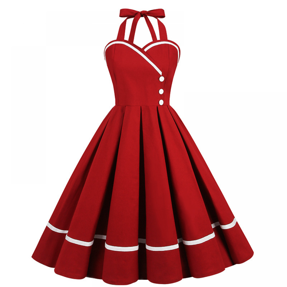 Retro Dress Women Elegant Fash - Women'S Fashion From The 60S avis et prix