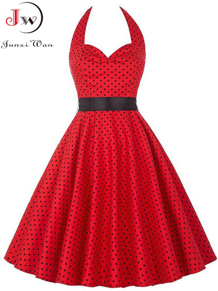 Women Summer Polka Dot Vintage - Women'S Fashion From The 60S avis et prix