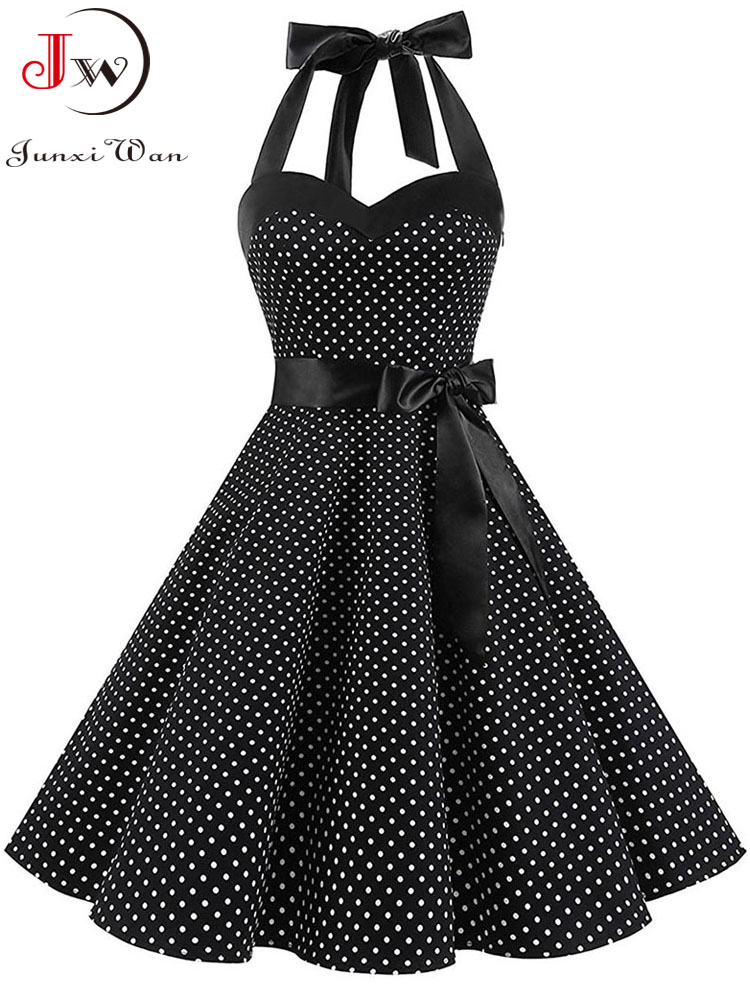 Women Summer Polka Dot Vintage - Women'S Fashion From The 60S avis et prix