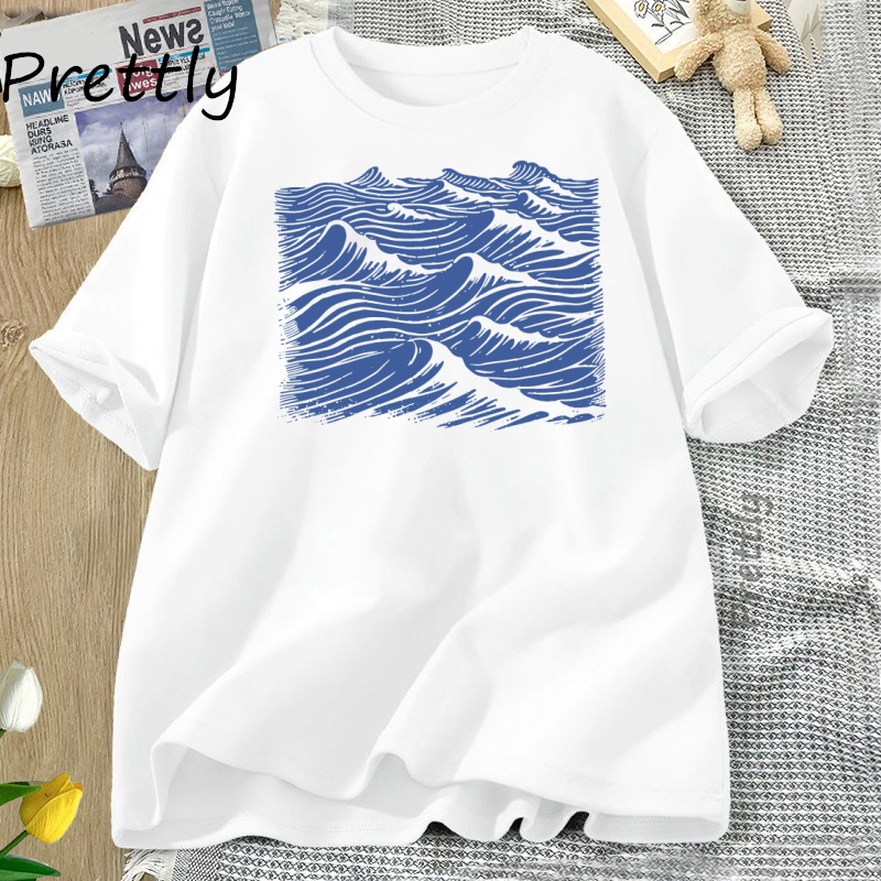 Vintage Ocean Sea T-Shirt Wome - Women'S Fashion From The 90S avis et prix