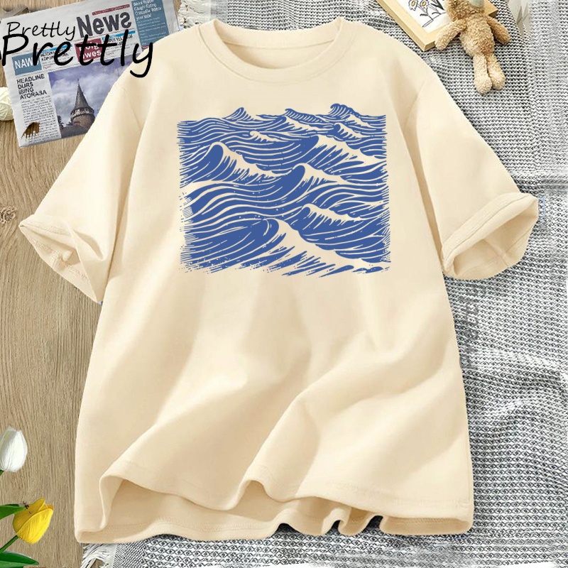 Vintage Ocean Sea T-Shirt Wome - Women'S Fashion From The 90S avis et prix