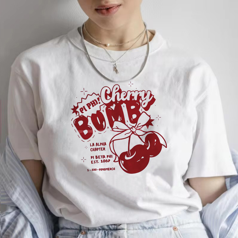 2026 Y2k 90s Cherry Print T-sh - Women'S Fashion From The 90S avis et prix