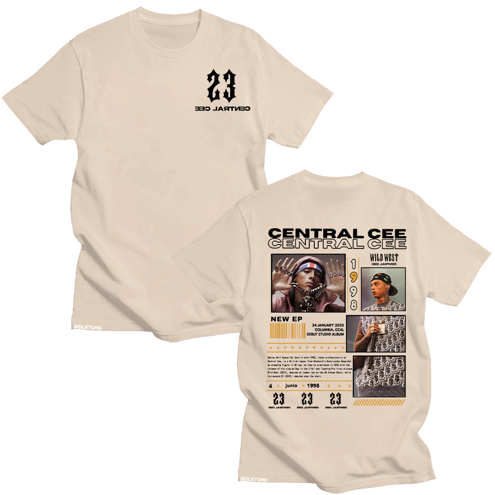 Rapper Central Cee Wild West T - Women'S Fashion Wild West avis et prix