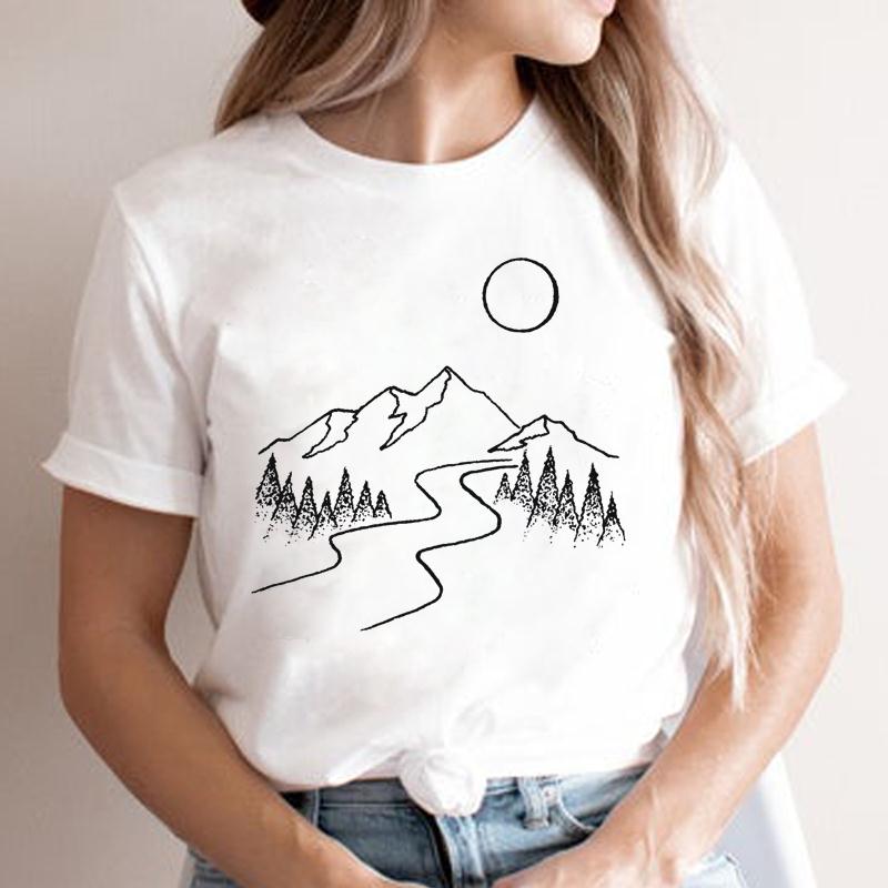 Fashion Cartoon T-shirt Female - Women'S Fashion In The 90S avis et prix