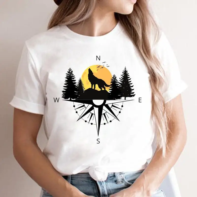 Fashion Cartoon T-shirt Female - Women'S Fashion In The 90S avis et prix