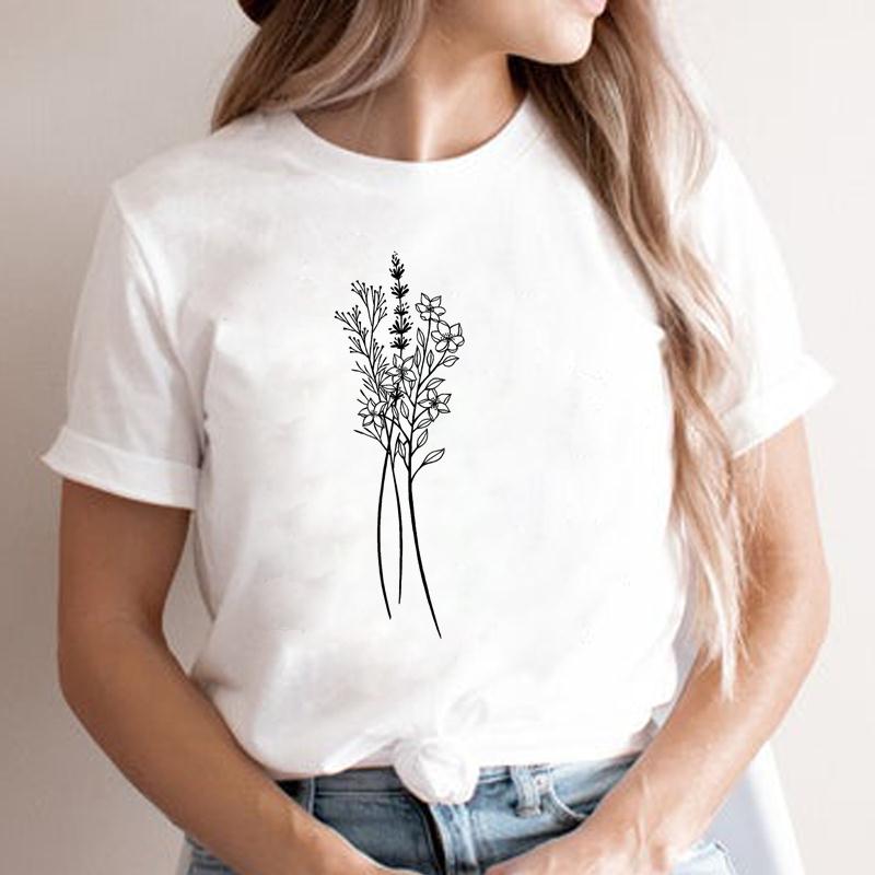 Fashion Cartoon T-shirt Female - Women'S Fashion In The 90S avis et prix