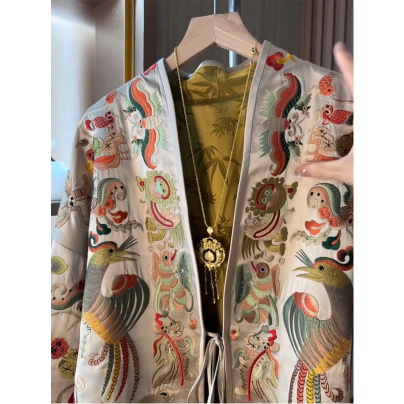 New Chinese Style Kimono Cardi - Women'S Fashion Tops avis et prix